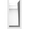 Ekena Millwork Standard Yorktown Architectural Grade PVC Rafter Tail, 4"W X 8"H X 16"L RFTP04X08X16YOR - alternate 4